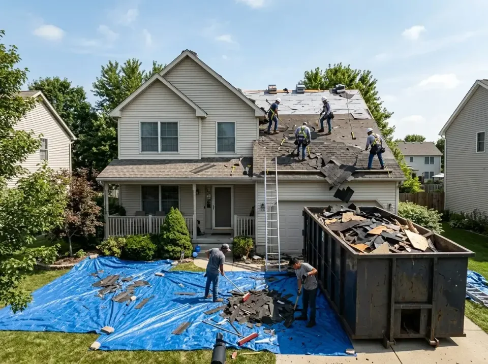 roof-replacement-debris-remova-004 — frequently asked questions, Cheapest Dumpster Rentals in Carmel Valley Village, CA